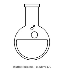 laboratory tube test flask