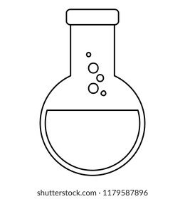 laboratory tube test flask