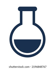 laboratory tube test flask icon