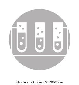 laboratory tube test icon