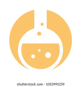 laboratory tube test icon