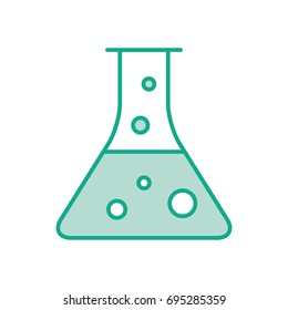 laboratory tube test icon