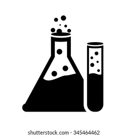 laboratory tubes icon