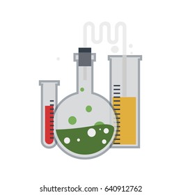 laboratory tubes icon