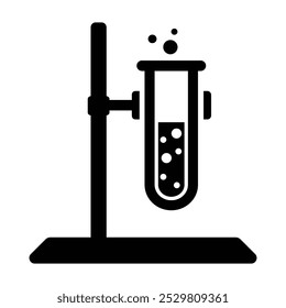 Laboratory Tubes Icon ,Vector graphics