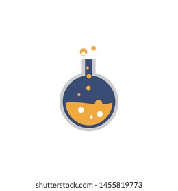laboratory vector design template, icon set, thermometer