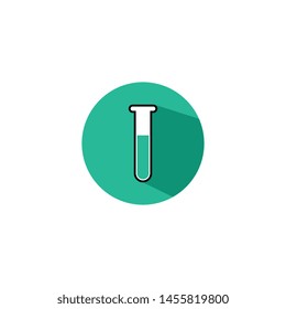 laboratory vector design template, icon set, thermometer