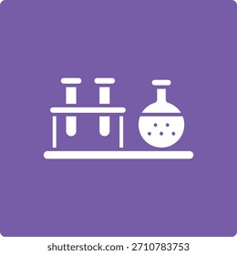 Ícone do vetor de laboratório. Pode ser usado para impressão, aplicativos móveis e da Web.