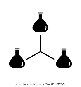Laboratory vector icon. lab illustration sign. tests symbol. Chemistry web icon.