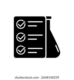 Laboratory vector icon. lab illustration sign. tests symbol. Chemistry web icon.