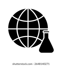 Laboratory vector icon. lab illustration sign. tests symbol. Chemistry web icon.