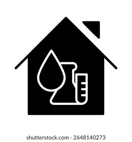 Laboratory vector icon. lab illustration sign. tests symbol. Chemistry web icon.