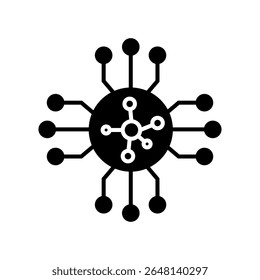 Laboratory vector icon. lab illustration sign. tests symbol. Chemistry web icon.
