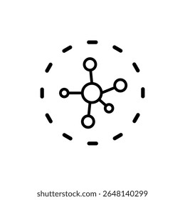 Laboratory vector icon. lab illustration sign. tests symbol. Chemistry web icon.