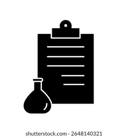 Laboratory vector icon. lab illustration sign. tests symbol. Chemistry web icon.