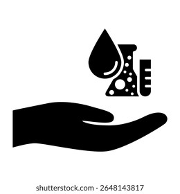 Laboratory vector icon. lab illustration sign. tests symbol. Chemistry web icon.