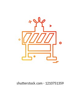 Labour board icon design vector