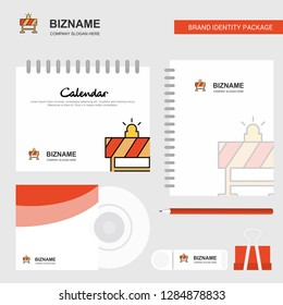 Labour board  Logo, Calendar Template, CD Cover, Diary and USB Brand Stationary Package Design Vector Template