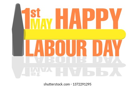 Labour day banner. Vector illustration