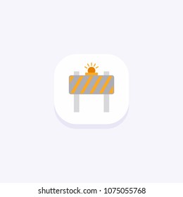 Labour day color icon with light background vector 