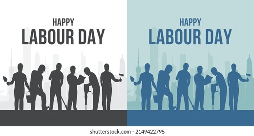 Labour Day concept on isolated background. 1st May celebrate on Labour Day is an annual holiday.