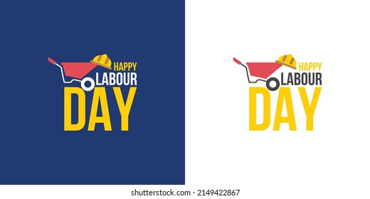 Labour Day concept on isolated background. 1st May celebrate on Labour Day is an annual holiday.
