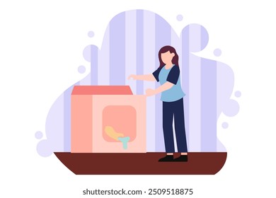 Labour Day Flat Design Illustration