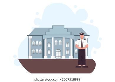 Labour Day Flat Design Illustration