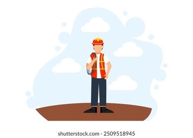 Labour Day Flat Design Illustration