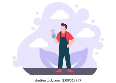 Labour Day Flat Design Illustration