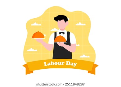 Labour Day Flat Design Illustration