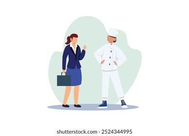 Labour Day Flat Design Illustration
