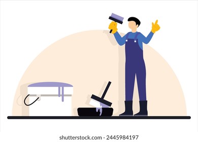 Labour Day Flat Illustration Design