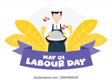 Labour Day Flat Illustration Design