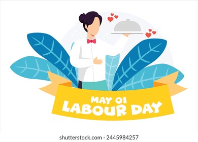 Labour Day Flat Illustration Design