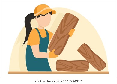 Labor Day Flat Illustration Design