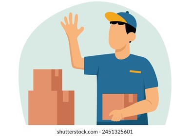 Labour Day Flat Illustration Design