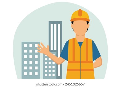 Labor Day Flat Illustration Design