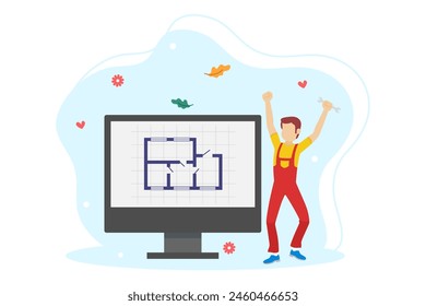 Labour Day Flat Illustration Design