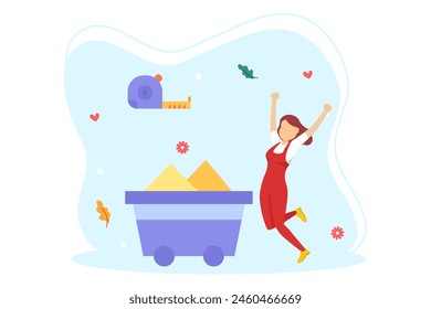 Labour Day Flat Illustration Design