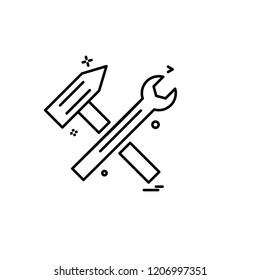 Labour day icon design vector 