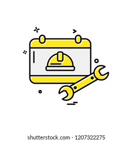 Labour day icon design vector