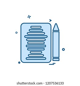 Labour day icon design vector