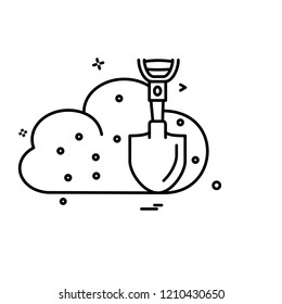Labour day icon design vector
