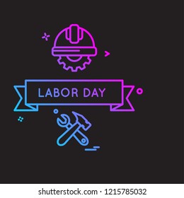 Labour day icon design vector