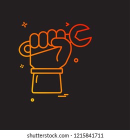 Labour day icon design vector