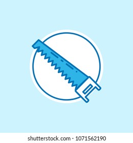 Labour day icon with light background with blue theme icon