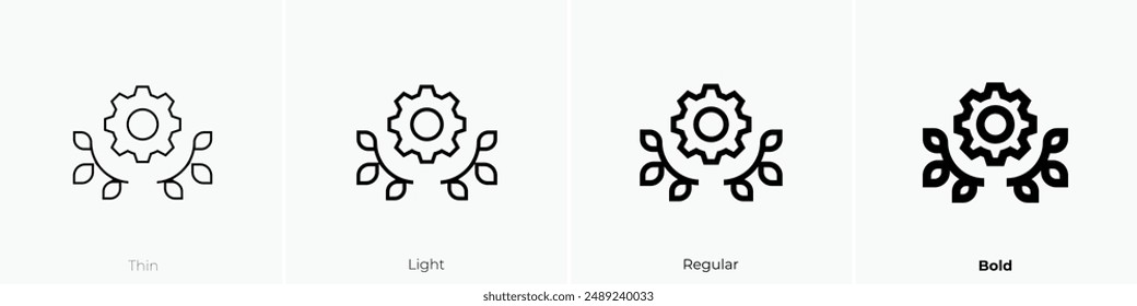 labour day icon. Thin, Light Regular And Bold style design isolated on white background