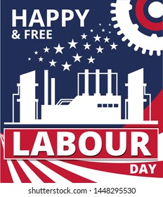 labour Day Illustration Background Vector. EPS10