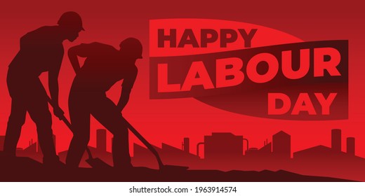 Labour Day International Workers Day Vector Stock Vector (Royalty Free ...